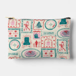 Elf Holiday Icon Pattern Accessory Pouch