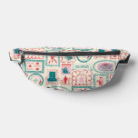 Elf Holiday Icon Pattern Fanny Pack