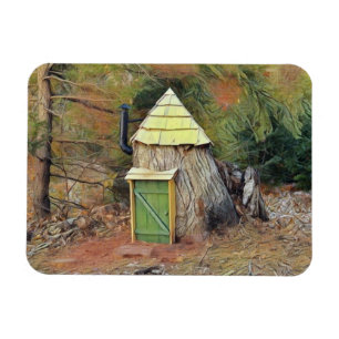Elf House Magnet