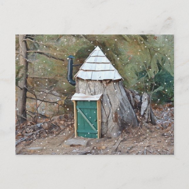 Elf House Postcard (Front)