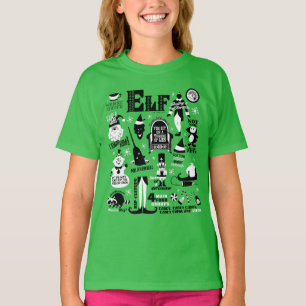 Elf Icons and Movie Quotes T-Shirt