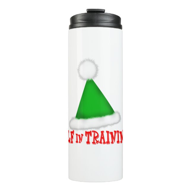elf in training thermal tumbler (Front)