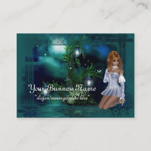 Elf Island Fantasy Business Cards