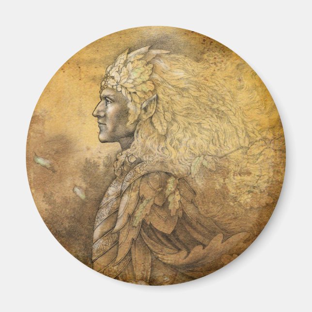 Elf King Magnet (Front)