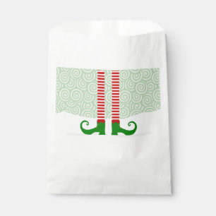 Elf Legs Christmas Treat Bag