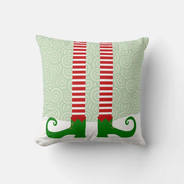Elf Legs Pillow (Front)