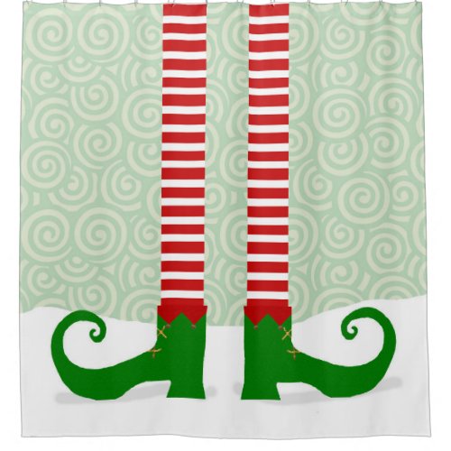 Elf Legs Shower Curtain