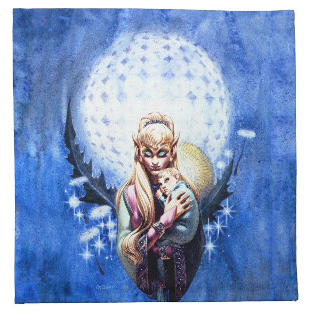 Elf Madonna Dinner Napkins (Front)