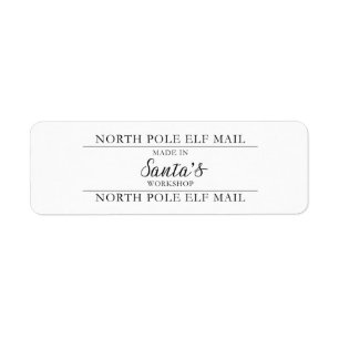 Elf Mail Holiday Stickers