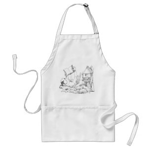 Elf Manor and Elf Unique Designed House Adult Apron