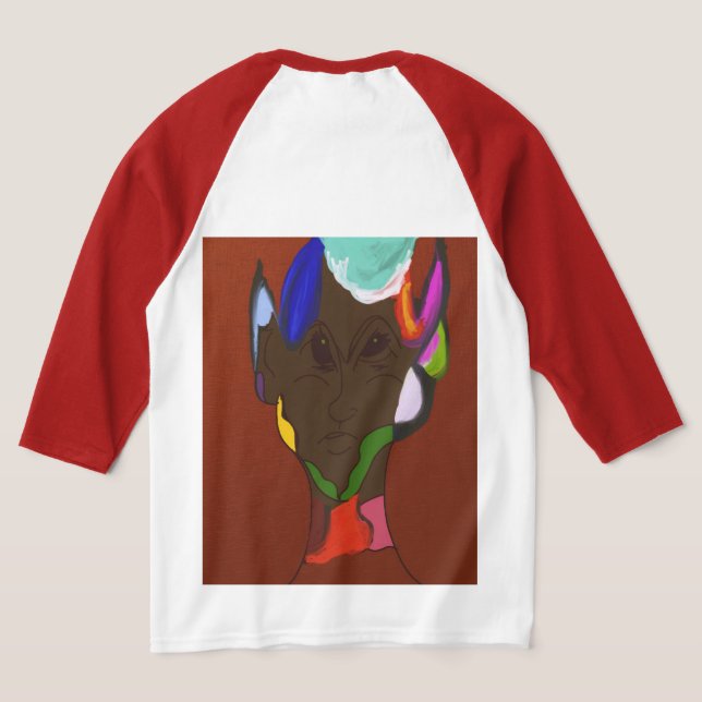 Elf Map Art T-Shirt (Laydown Back)