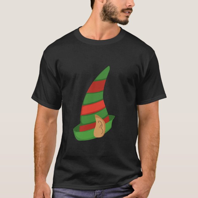 Elf Matching Family Christmas Costume Pajama Xmas  T-Shirt (Front)