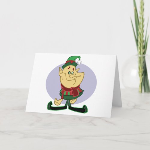 Elf _ Merry Christmas Card