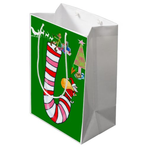 Elf Merry Christmas Gift Bags
