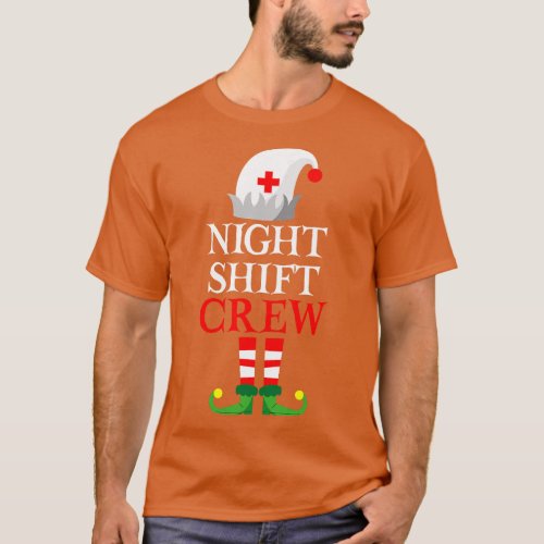 Elf Nursing Shirt Women Christmas Nurse Night Shi