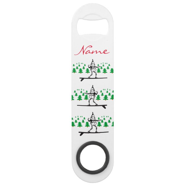 Elf on a Surfboard Thunder_Cove Bar Key (Front)