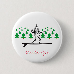 Elf on a Surfboard Thunder_Cove Button