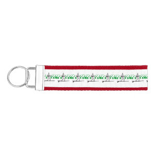 Elf on a Surfboard Thunder_Cove Wrist Keychain