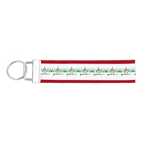 Elf on a Surfboard Thunder_Cove Wrist Keychain