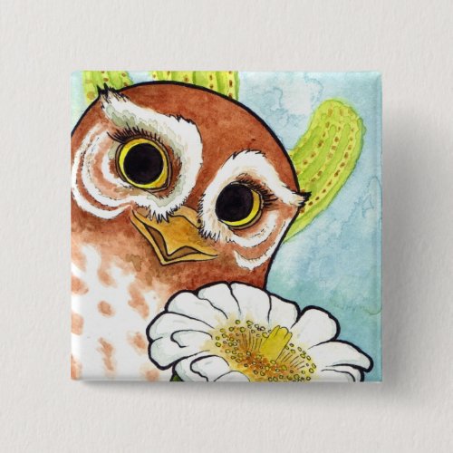 Elf Owl Button