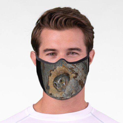Elf Owl Premium Face Mask