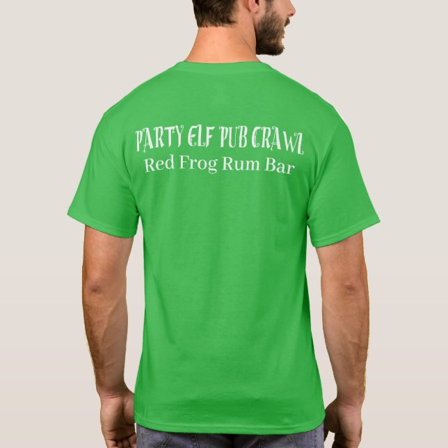 elf party T-Shirt (Back)