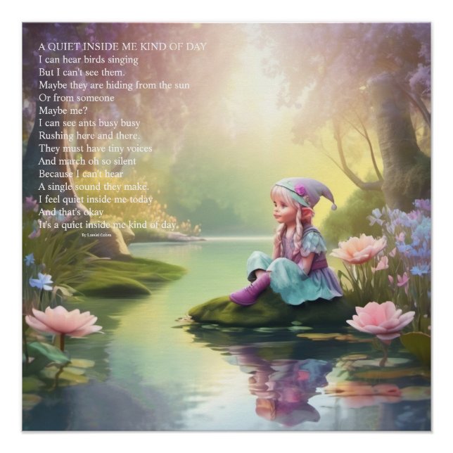 Elf Poem Poster (Front)