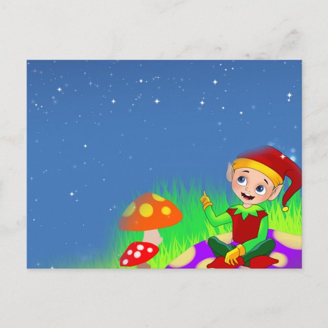 Elf  postcard (Front)