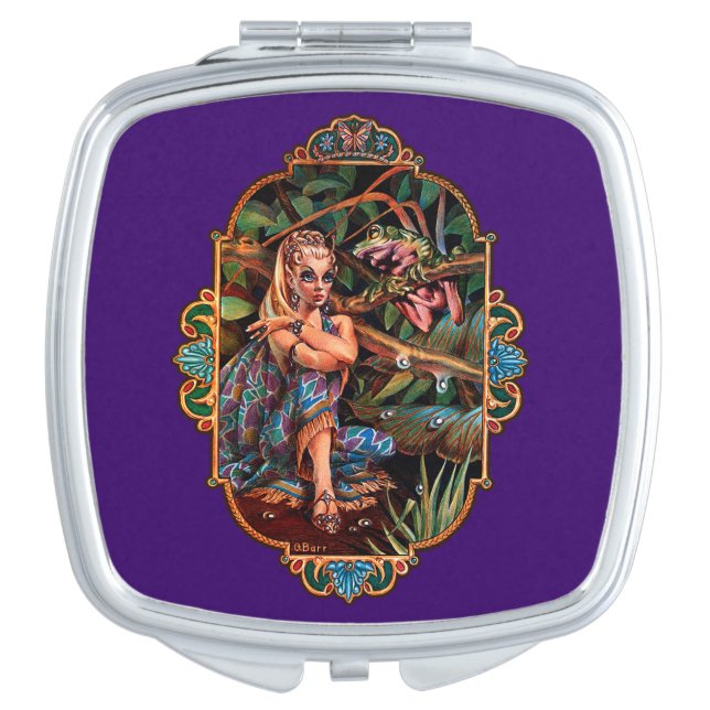 Elf Princess Compact Mirror (Front)