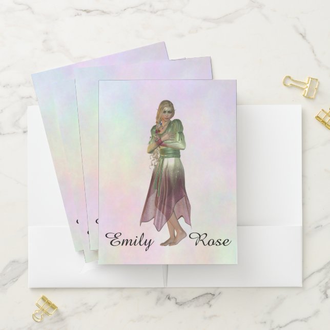 Elf Princess Pocket Folder (In Situ)