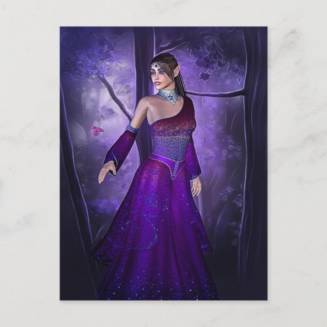 Elf Princess Postcard (Front)