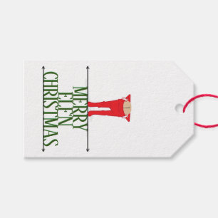 Elf Shenanigans Corporate Christmas Gift Tags