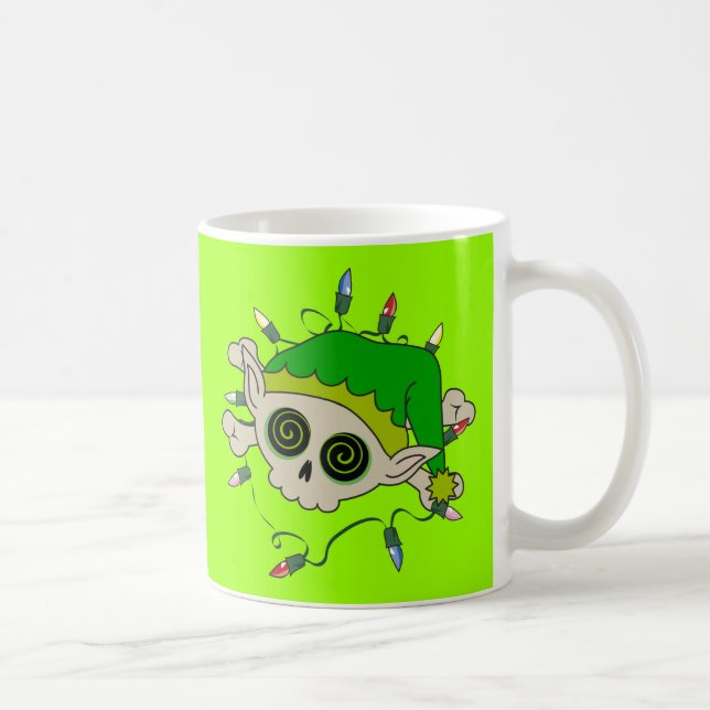 Elf Skull Coffee Mug (Right)