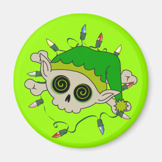 Elf Skull Magnet