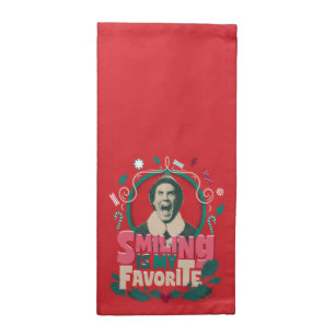 Elf - Smiling is My Favorite Cloth Napkin