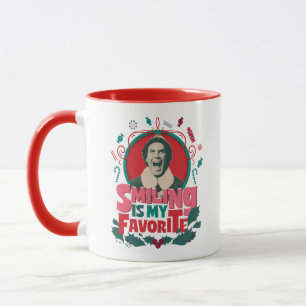 Elf - Smiling is My Favorite Mug