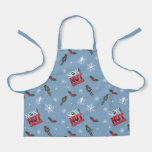 Elf "Son of a Nutcracker" Winter Pattern Apron