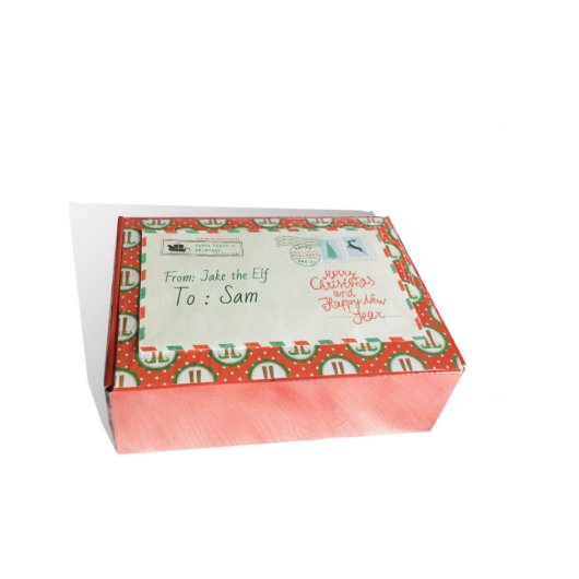 Elf Special Message Candy Box Gift (Front)