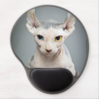 Elf Sphinx Cat Photograph Gel Mouse Pad
