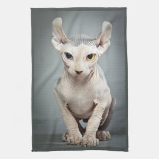 Elf Sphinx Cat Photograph Towel