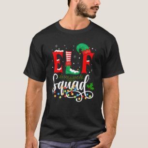Elf Squad Christmas Matching Family Toddler Boy Gi T-Shirt