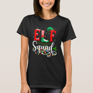 Elf Squad Christmas Matching Family Toddler Boy Gi T-Shirt
