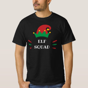 Elf Squad Customizable Christmas Elf Quote T-Shirt