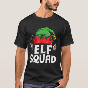Elf Squad Funny Elf Family Christmas Matching Paja T-Shirt