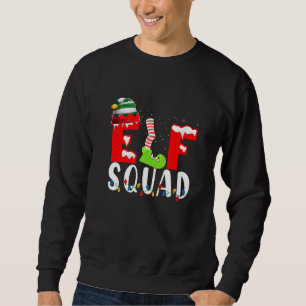 Elf Squad Preschool Teacher Elf For Women Christma Sweatshirt