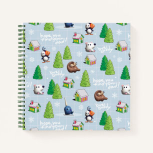 Elf the Movie   Bye Buddy Hope You Find Your Dad Notebook