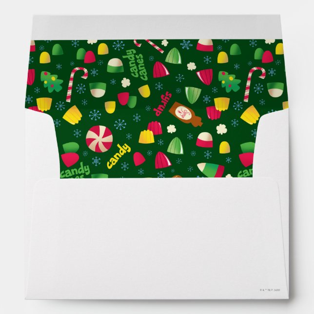 Elf the Movie Candy Pattern Envelope (Back (Bottom))