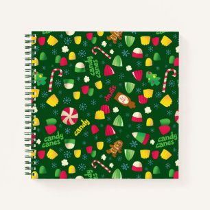 Elf the Movie Candy Pattern Notebook