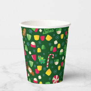 Elf the Movie Candy Pattern Paper Cups