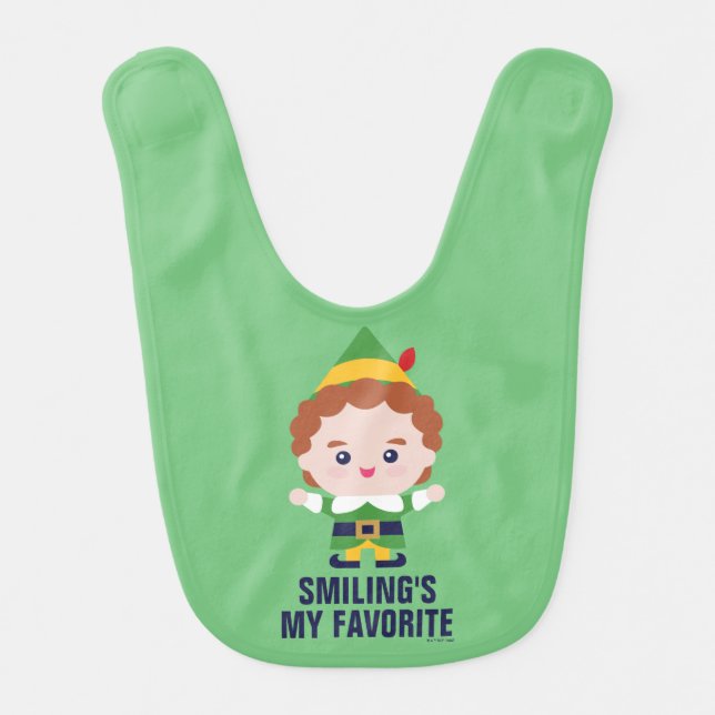 Elf the Movie | Cute Buddy Baby Bib (Front)